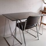 Two vintage Souvignet armchairs