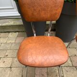 Skai chairs and vintage chrome