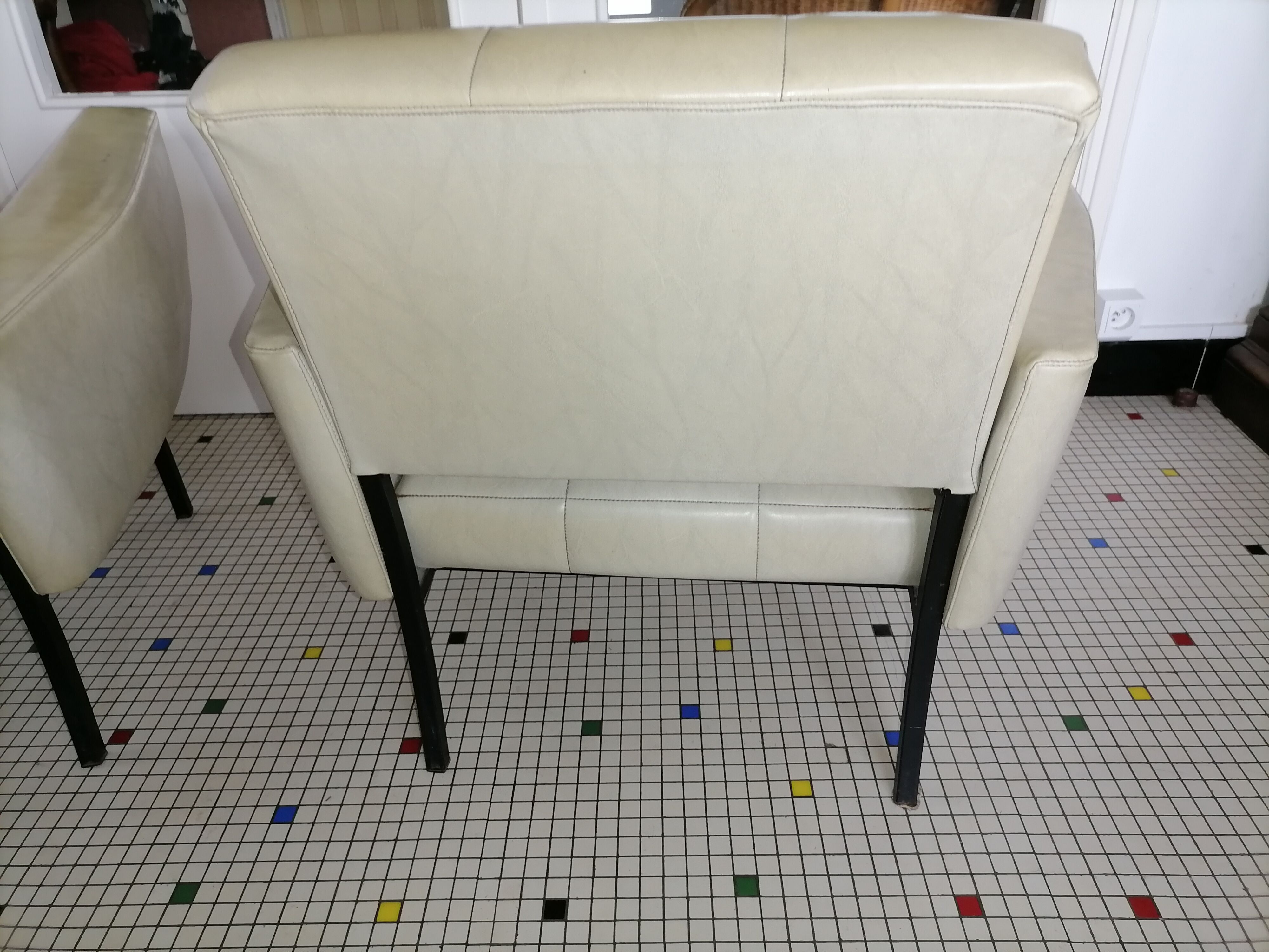 Paire de fauteuils vintage