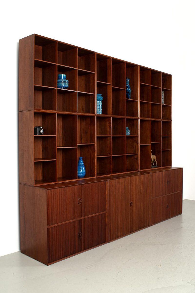 9-Piece Sideboard by Peter Hvidt & Orla Mølgaard-Nielsen