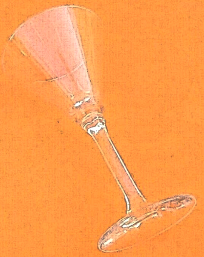 Lot de 4 verres à cocktail années 1970