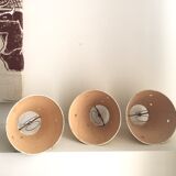 Perforated paper lampshades, 1950s