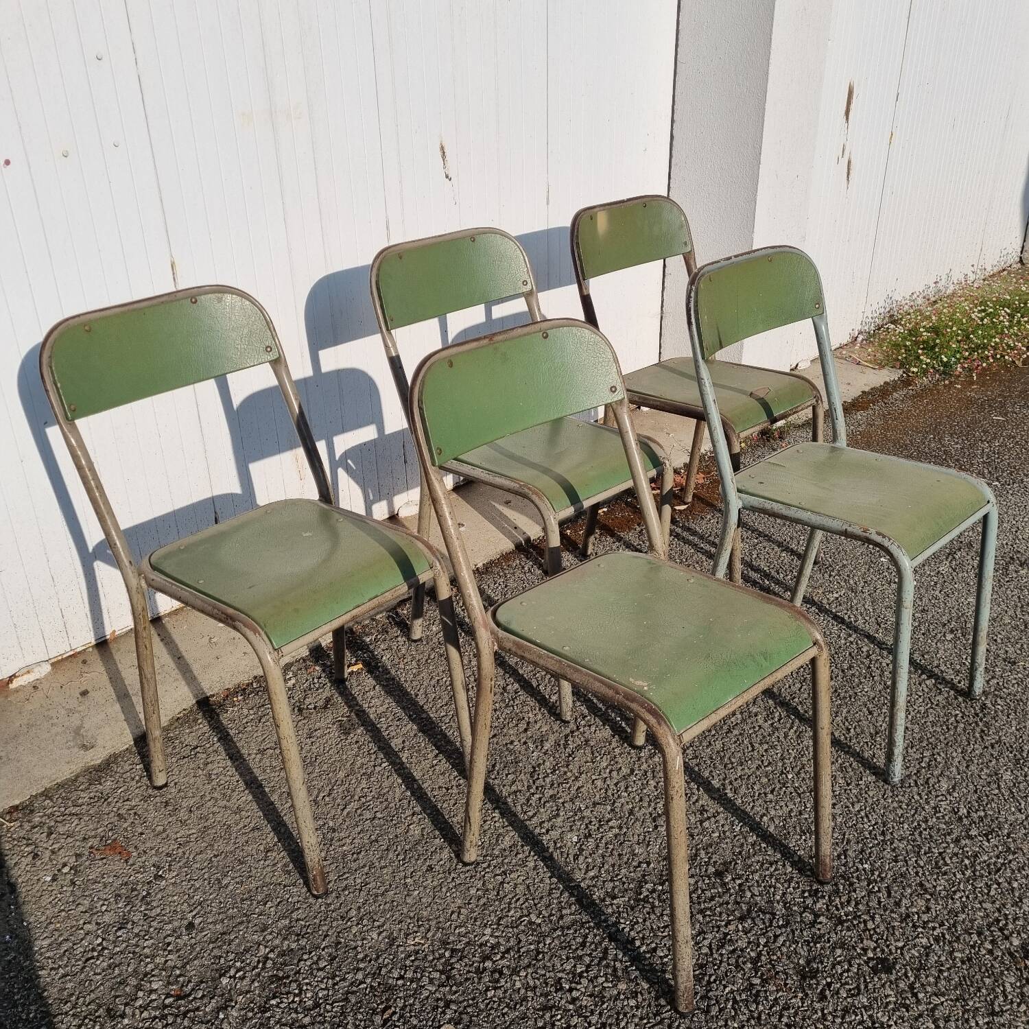 Tolix chairs, 1930/50
