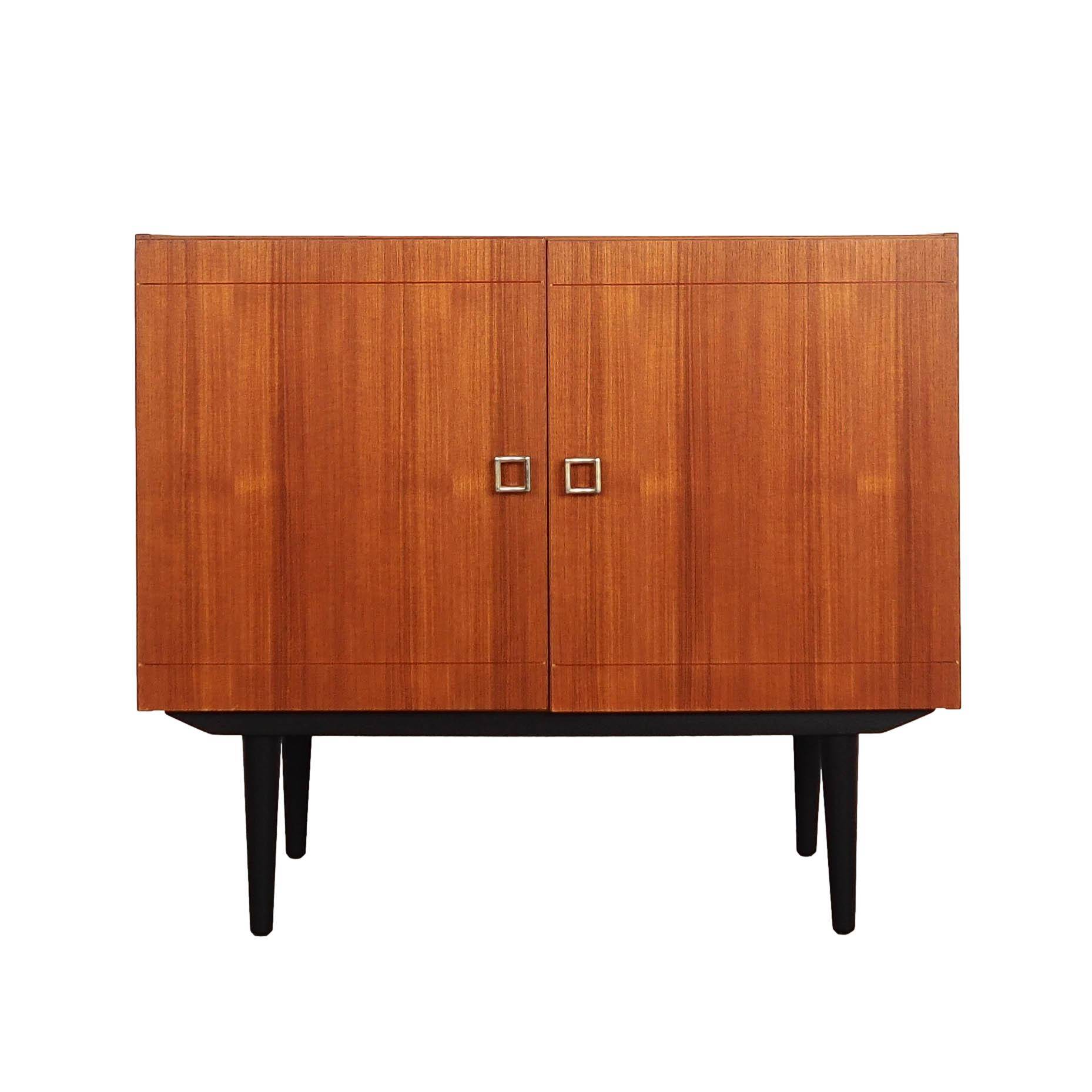 Teak cabinet, Danish design, 1970s, production: Denmark