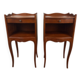 Pair of Louis XV style bedside tables