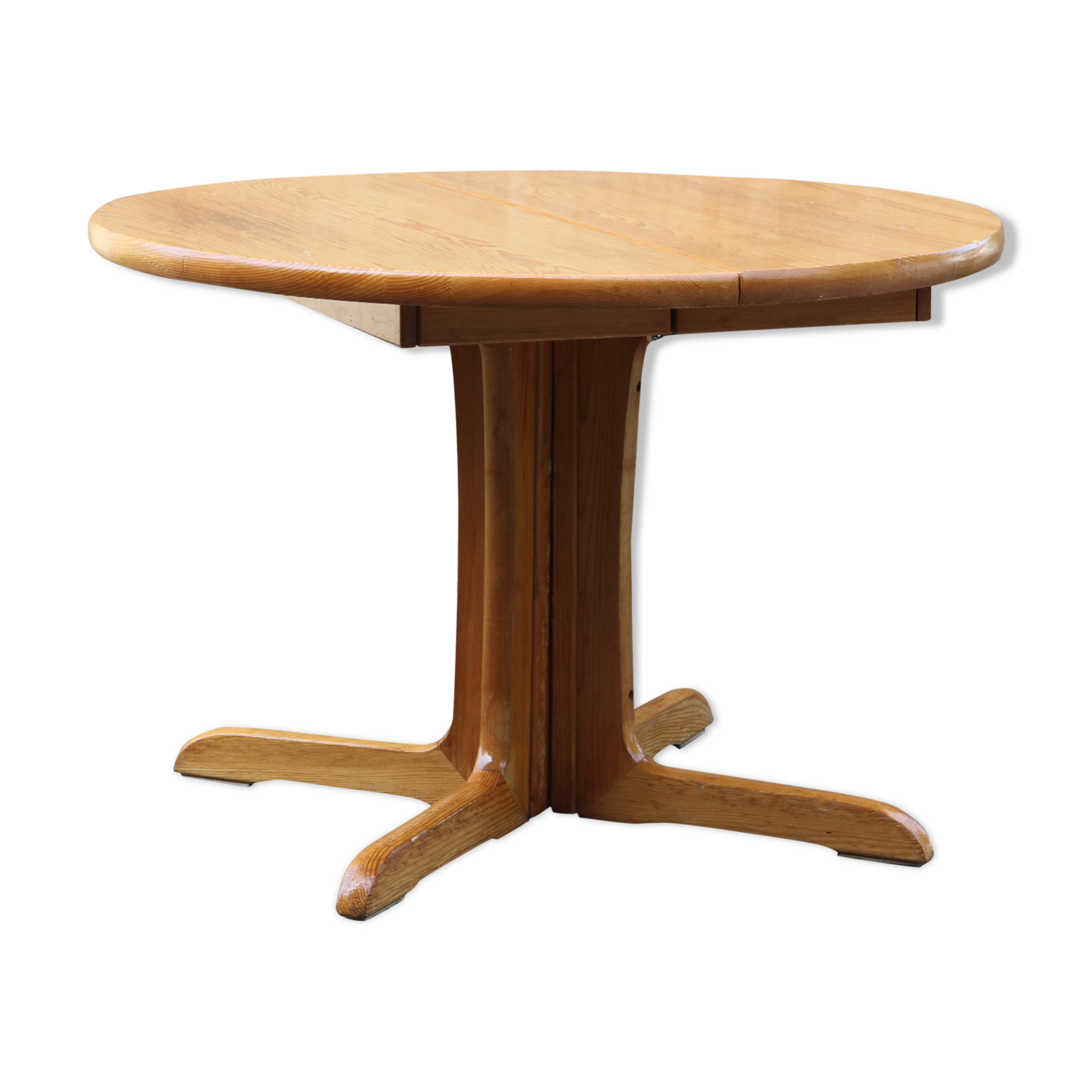 200cm pine expandable dining table