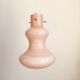 Suspension vintage,  rose poudré
