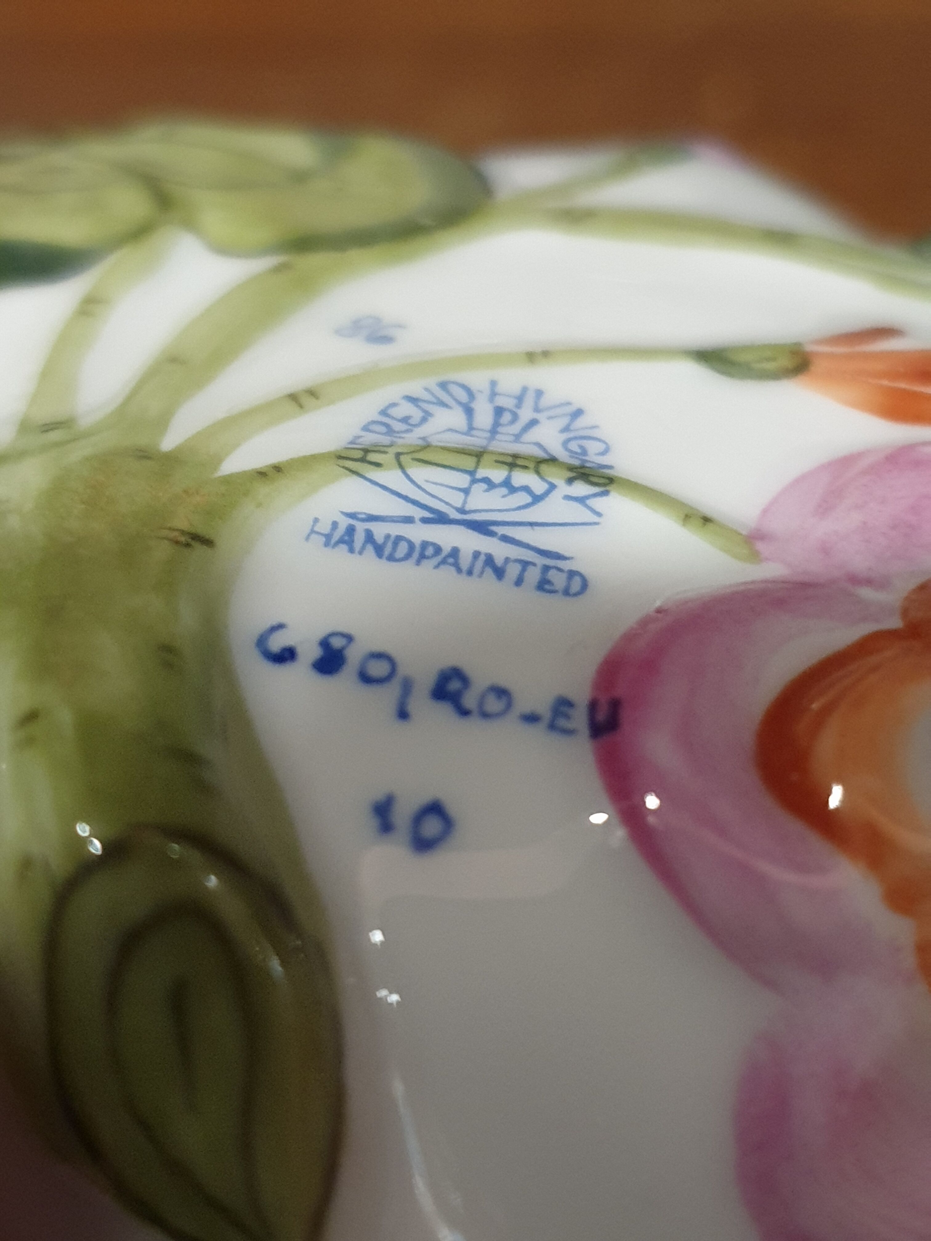 Fine porcelain Budapest porcelain, Herend Hungary