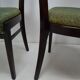 Ensemble de quatre chaises à manger/ Interier Praha, années 1950.