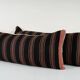 Lot de 2 housses de coussin kilim vintage 41x102 cm