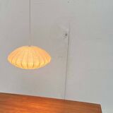 Mid-century modern Cocoon pendant lamp by Friedel Wauer for Goldkant Leuchten, Germany, 1960s.