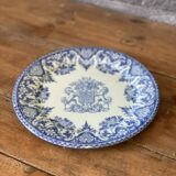 Large plate with A. Clain & Perrier Fils coat of arms