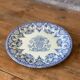 Large plate with A. Clain & Perrier Fils coat of arms