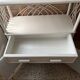Rattan bookshelf shelf