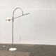 Floor lamp model Orbiter from the mid-century space age by Robert Sonneman for Luci Italia, 1960s.