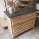 Renovated old wooden chest of drawers