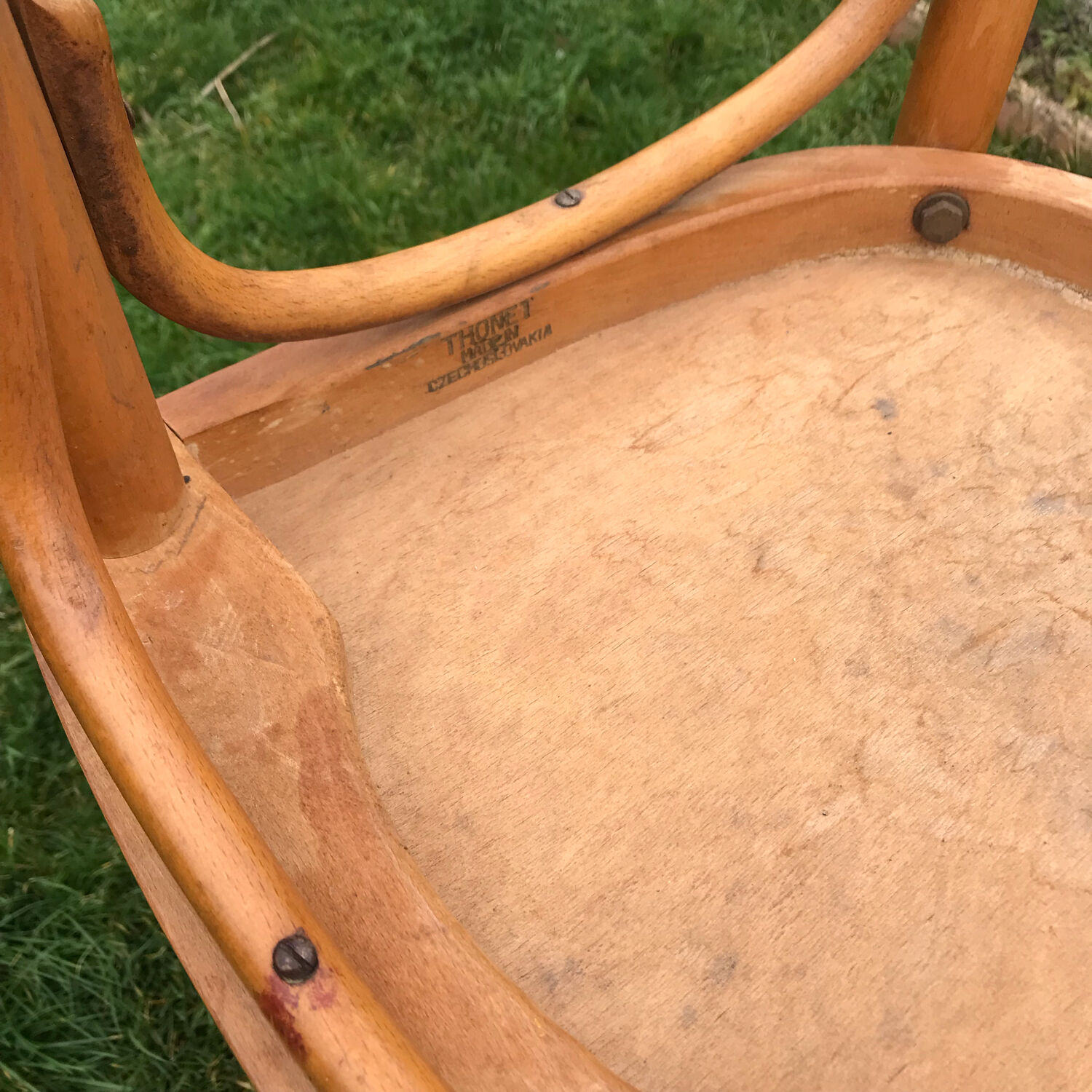 2 vintage Baumann bistro chairs 1940