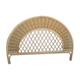 Rattan headboard