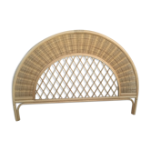 Rattan headboard