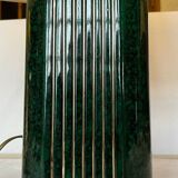 80s ceramic column table lamp