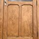 Parisian cabinet glazed raw wood nymphs and carved art nouveau decorations