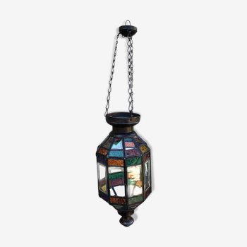 Lampe orientale multicolore