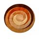 Vintage Bauhaus round rug