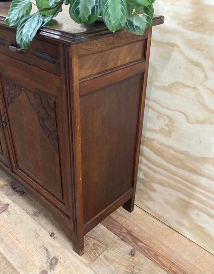 Buffet parisien art déco en bois