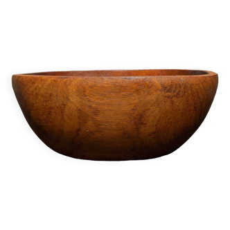 Wooden salad bowl