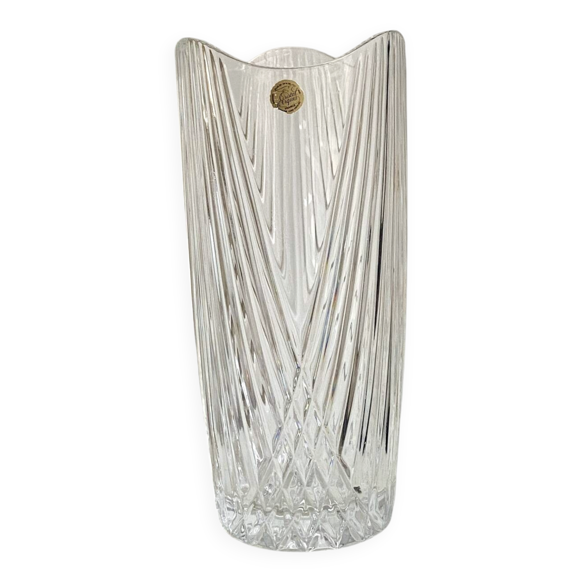 Crystal vase from Arques