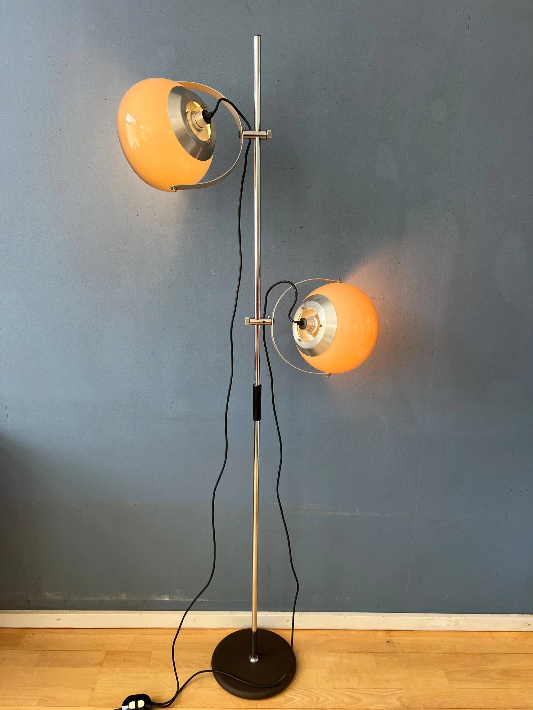 Space Age mushroom floor lamp Hala vintage Mid-Century