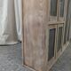 Raw glass cabinet