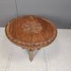 Table d'appoint vintage art tribal, années 60