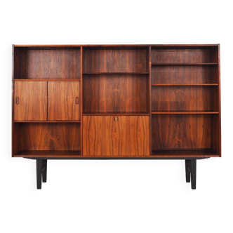 Rosewood bookcase, Danish design, 1970s, production: Westergaards Møbelfabrik