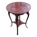 Old rotating pedestal table