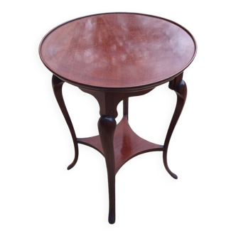 Old rotating pedestal table