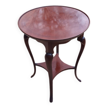 Old rotating pedestal table