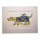 Illustration by Keith Haring - 'Animals' series - 3/12