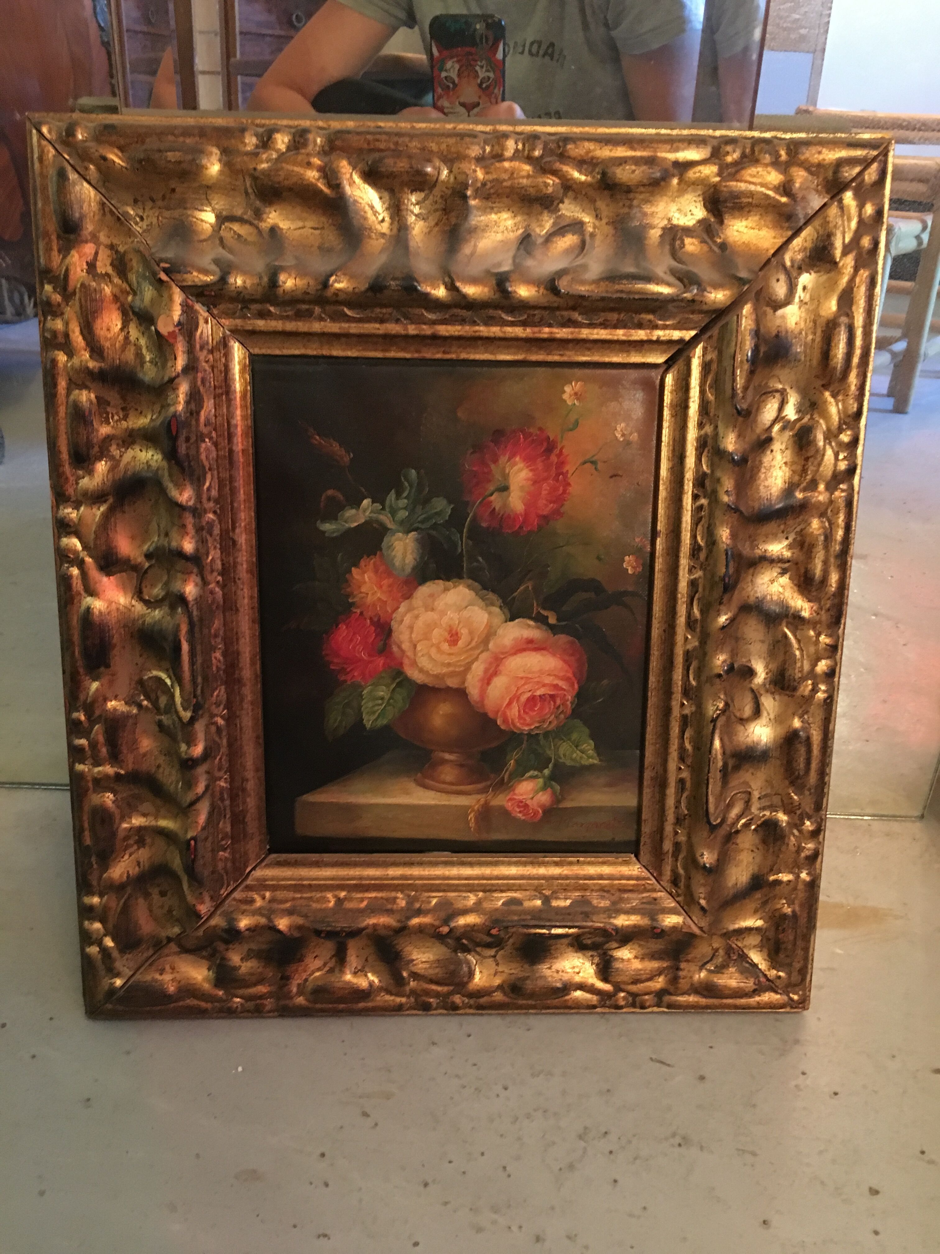 Still life oil on canvas