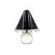 Murano Glass Table Lamp mod. Budur, Roberto Pamio, Leucos Italy, 1970s