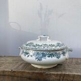 Iron earth tureen Saint Amand Guadeloupe ancient ceramic