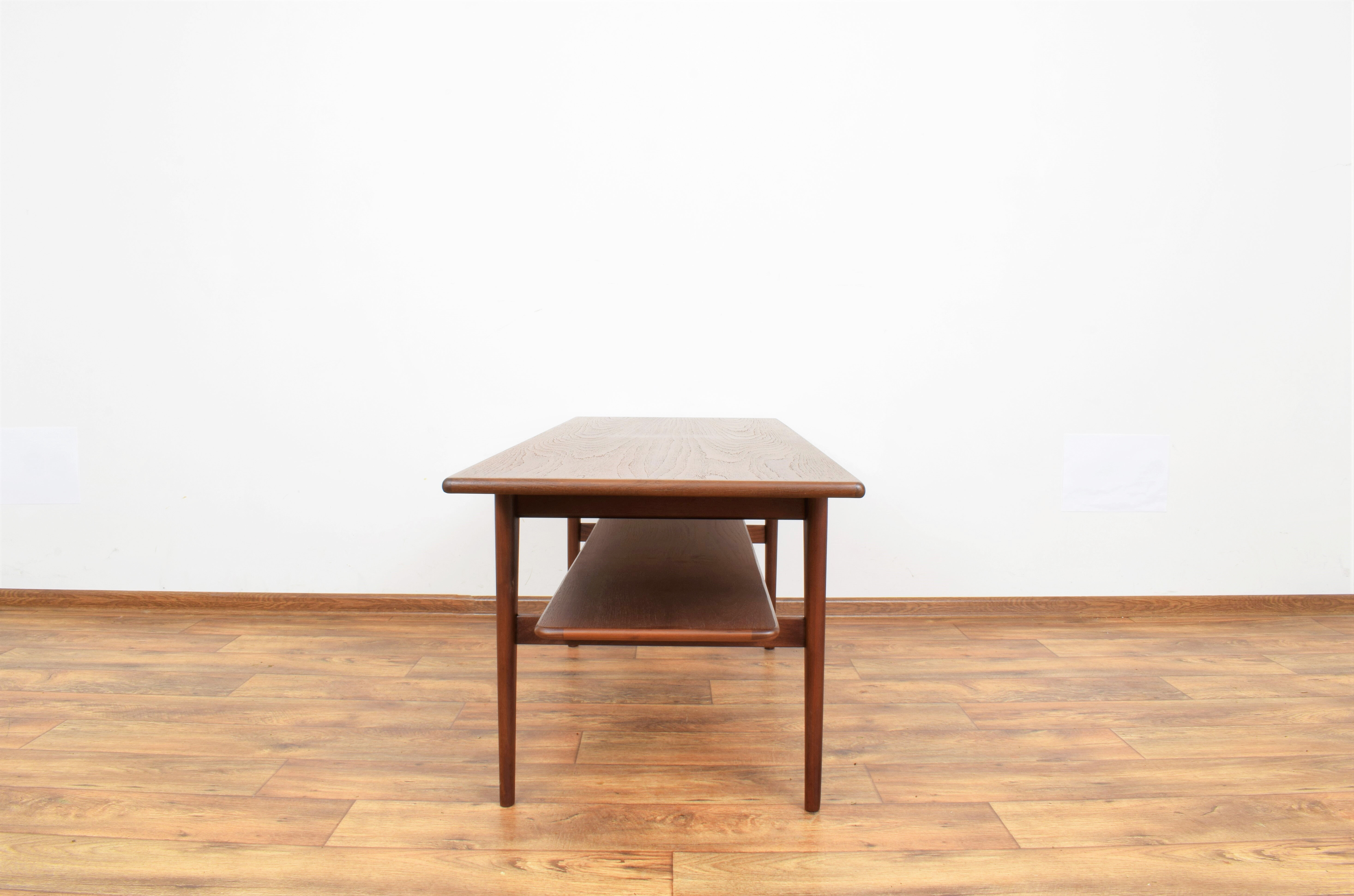 Mid-Century Danish Teak Coffee Table, 1960s