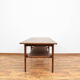 Table basse en teck danois du milieu du siècle, années 1960
