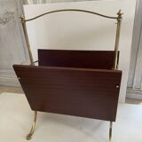 Magazine racks with claw feet by Maison Jansen