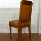 Set of 6 Art Deco carved walnut chairs, Circa 1920
