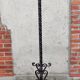 Wrought iron tripod floor lamp