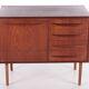 1960s buffet or TV cabinet with 4 drawers in teak Danish design