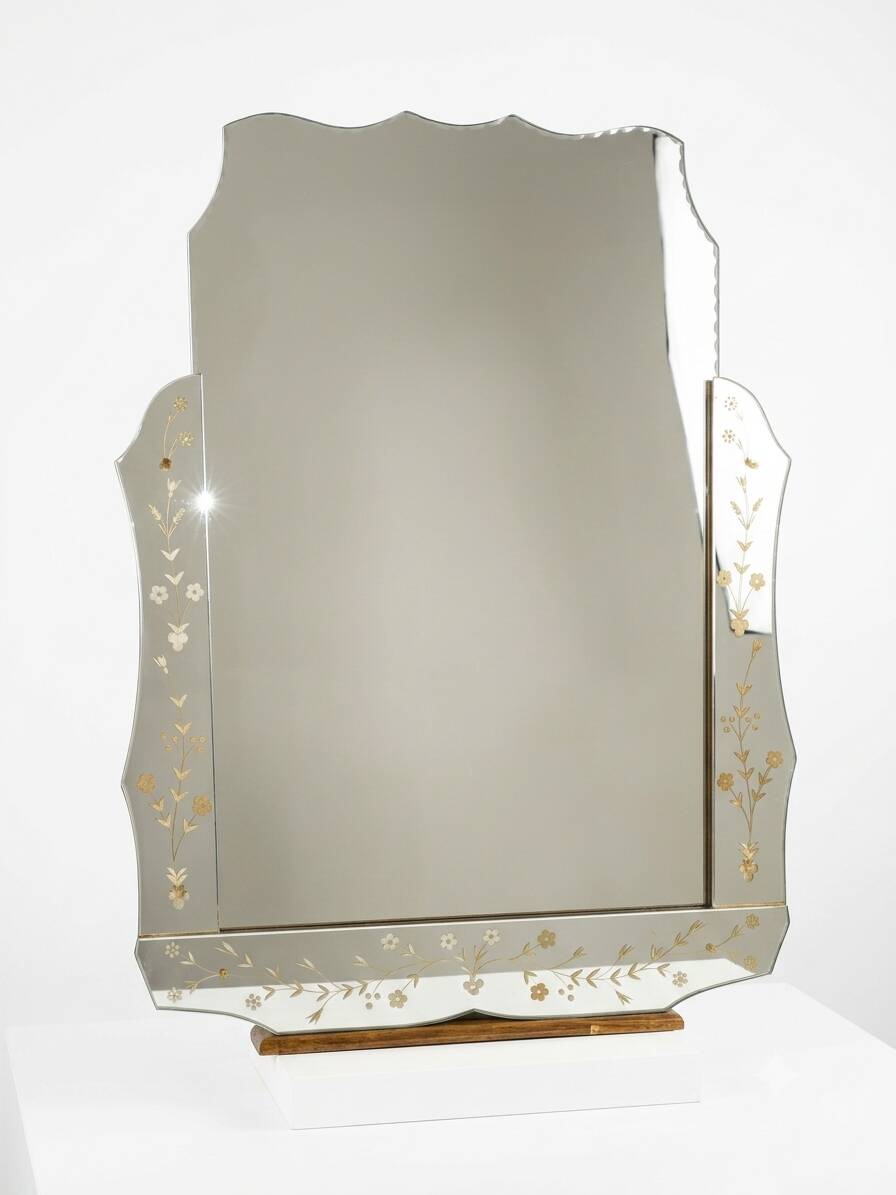 Venetian mirror Art Deco 1930s/40s