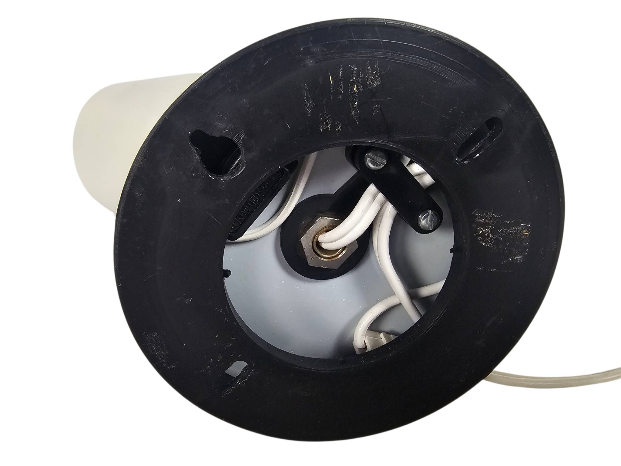 Philips - vintage - wall lamp - wall lamp - metal - plastic - cream/white