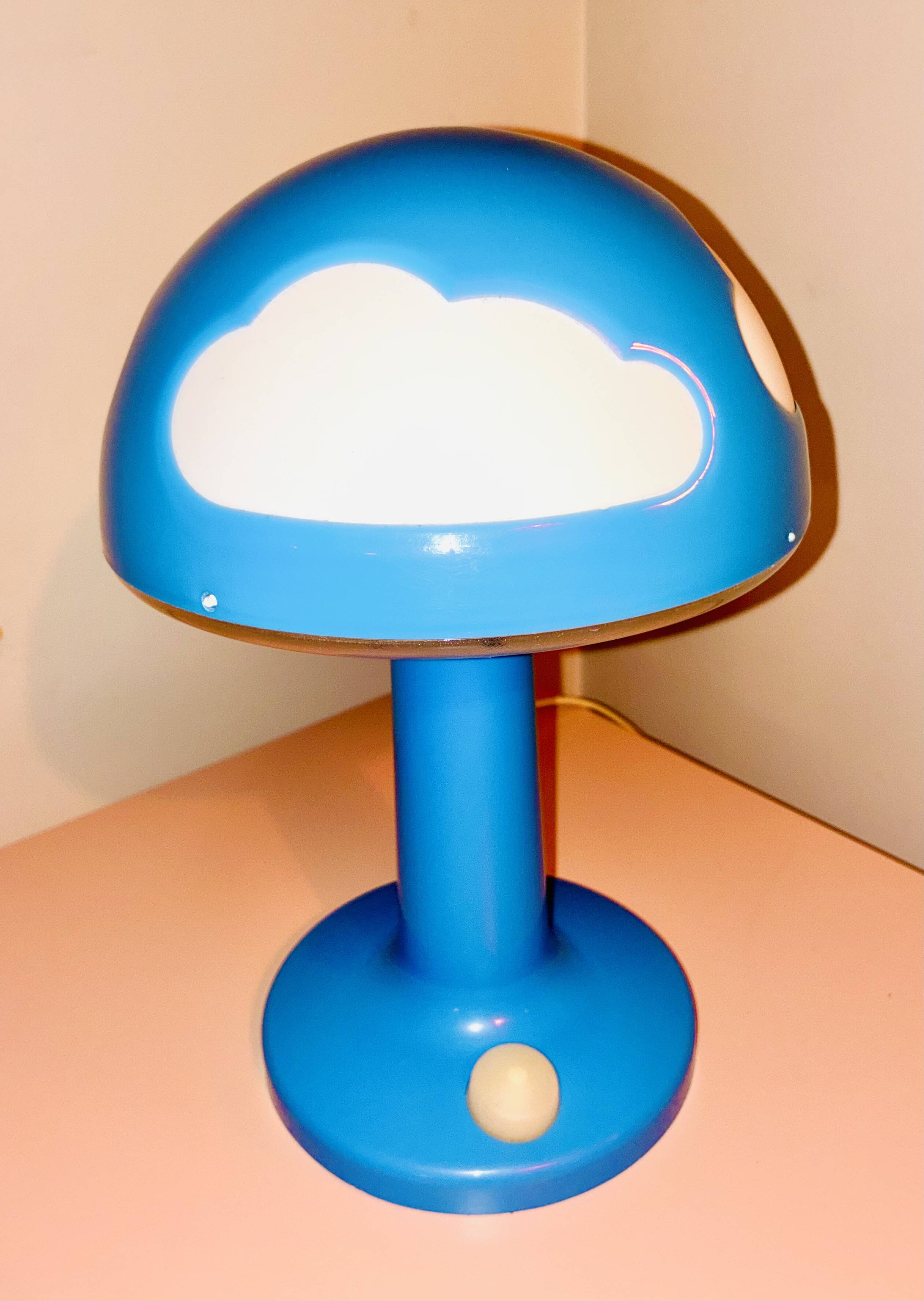 Blue cloud lamp IKEA Skojig